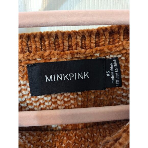 Womens Mink Pink Animal Print Sweater Size XS - Picture 4 of 7